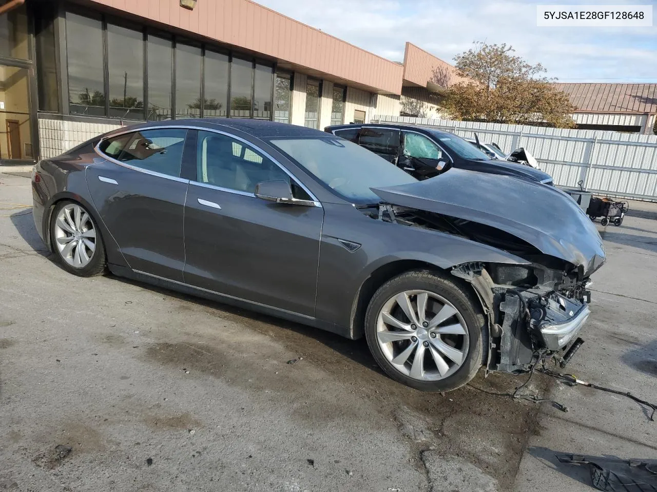 2016 Tesla Model S VIN: 5YJSA1E28GF128648 Lot: 76233744