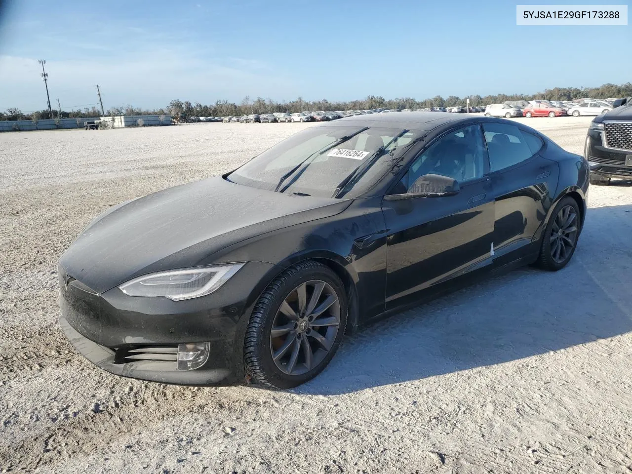 2016 Tesla Model S VIN: 5YJSA1E29GF173288 Lot: 76416264