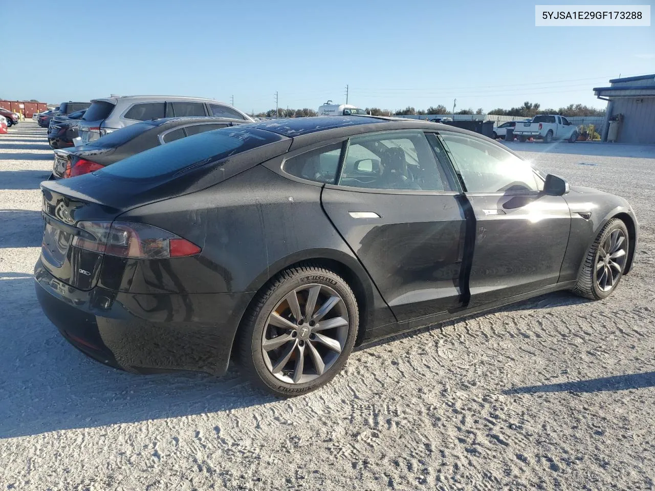 2016 Tesla Model S VIN: 5YJSA1E29GF173288 Lot: 76416264