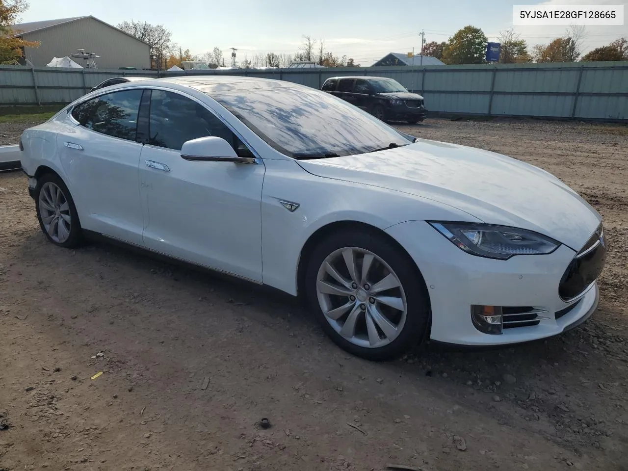 2016 Tesla Model S VIN: 5YJSA1E28GF128665 Lot: 76455504