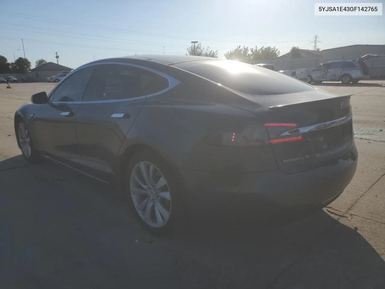 2016 Tesla Model S VIN: 5YJSA1E43GF142765 Lot: 77003824