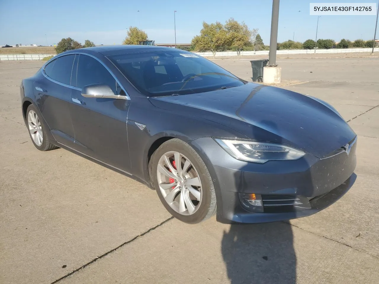 2016 Tesla Model S VIN: 5YJSA1E43GF142765 Lot: 77003824