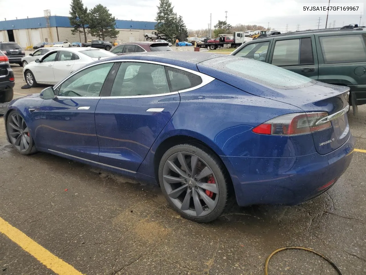 2016 Tesla Model S VIN: 5YJSA1E47GF169967 Lot: 78015964