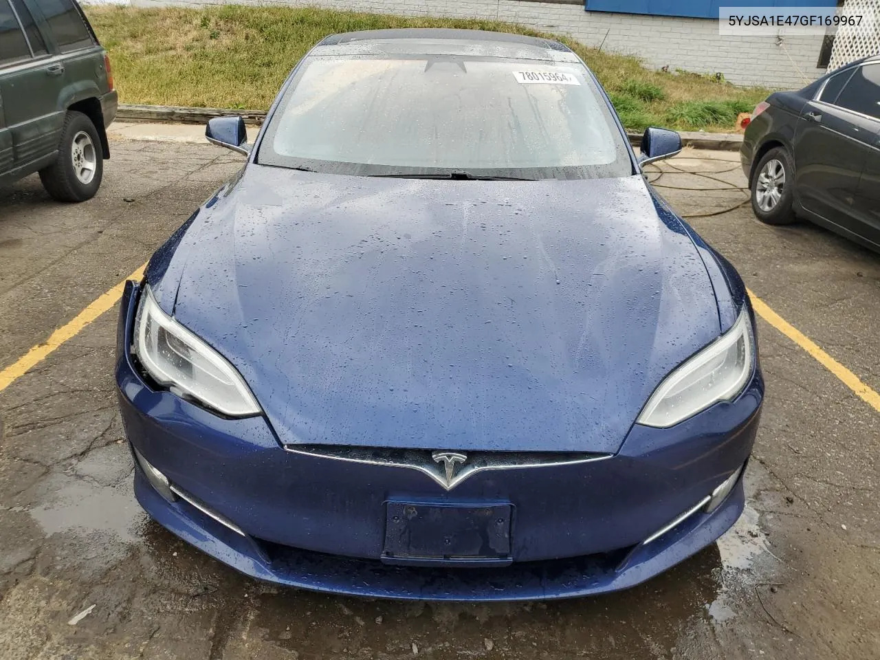 2016 Tesla Model S VIN: 5YJSA1E47GF169967 Lot: 78015964