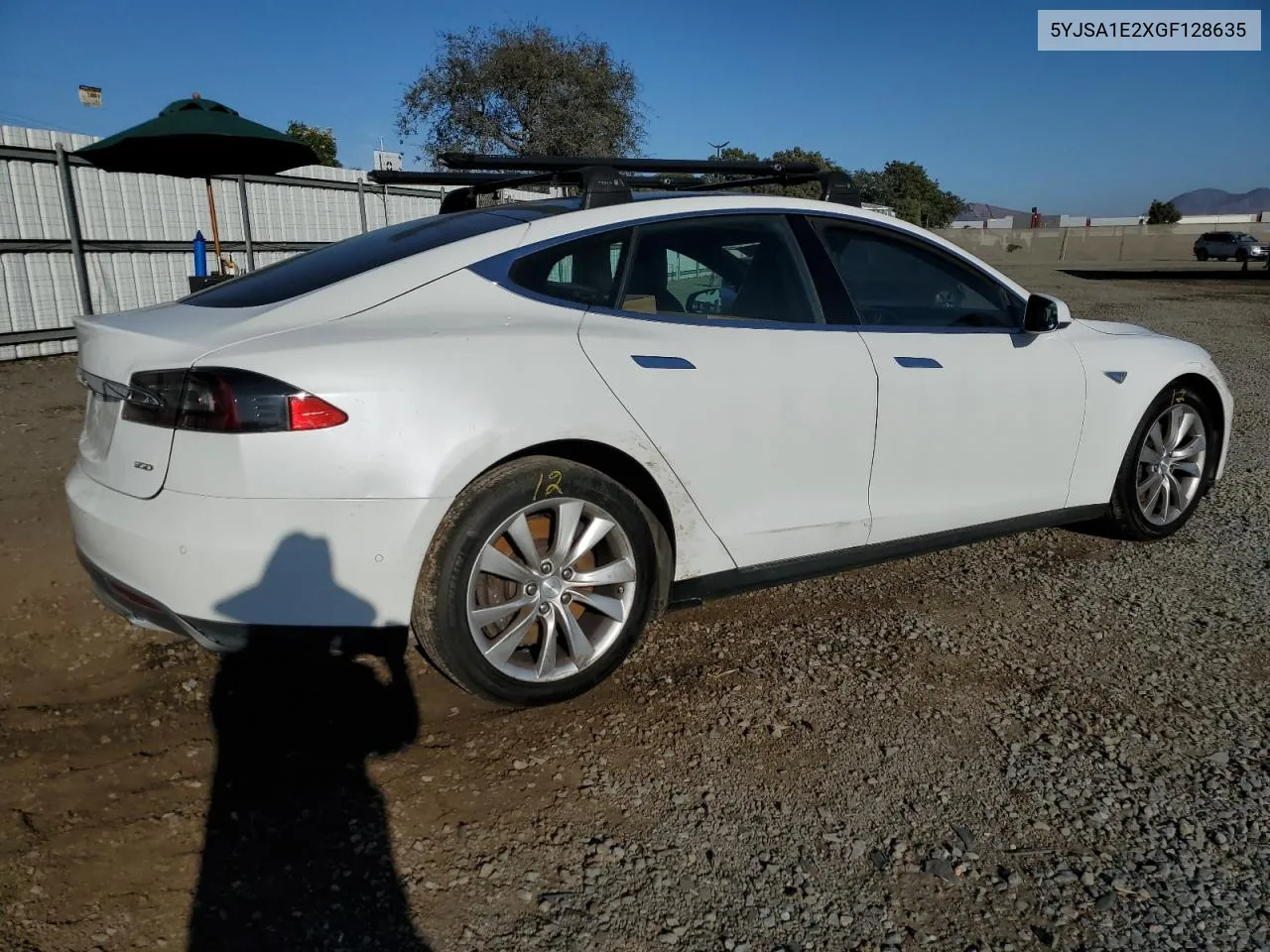 2016 Tesla Model S VIN: 5YJSA1E2XGF128635 Lot: 78209004