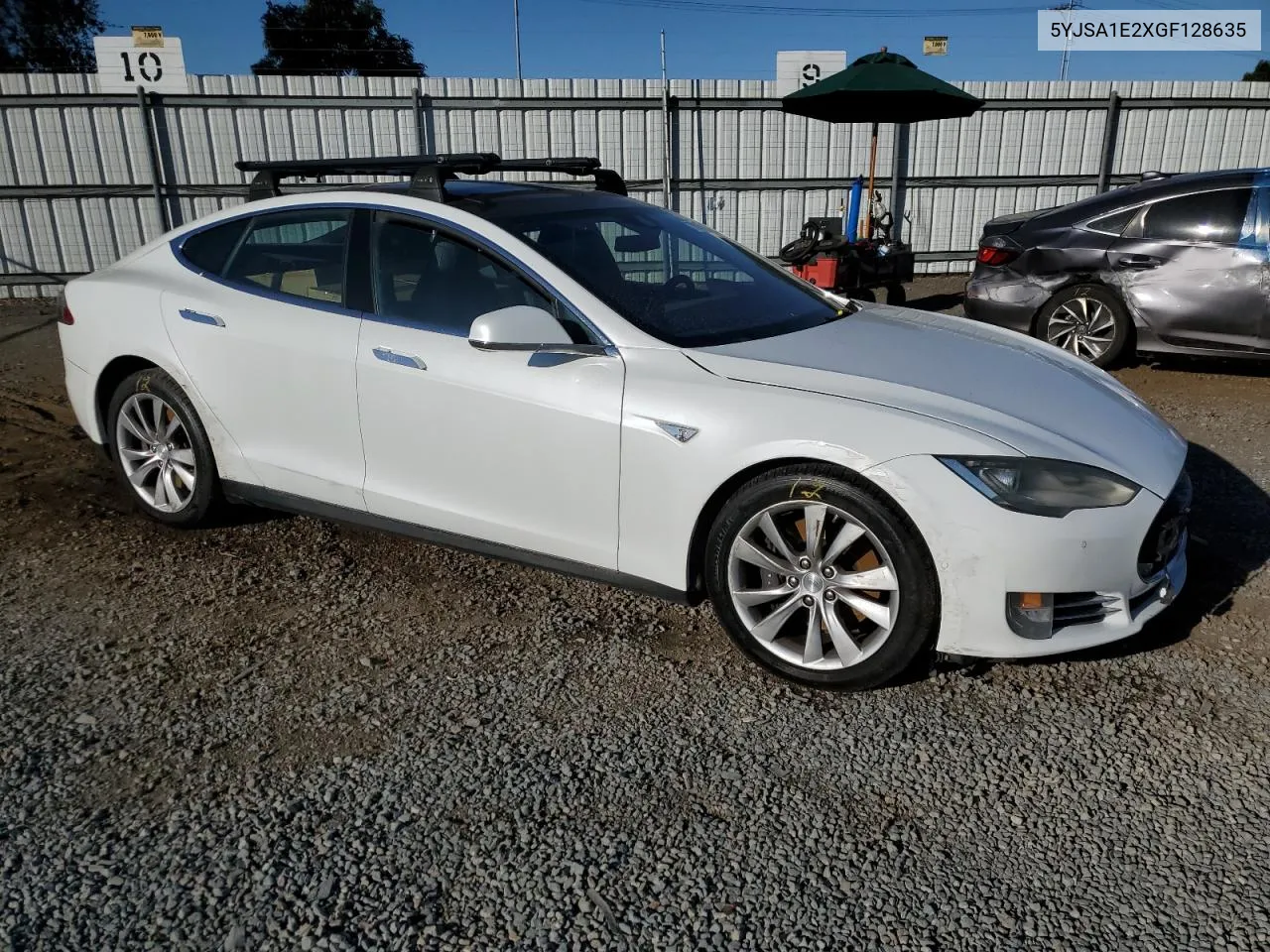 2016 Tesla Model S VIN: 5YJSA1E2XGF128635 Lot: 78209004