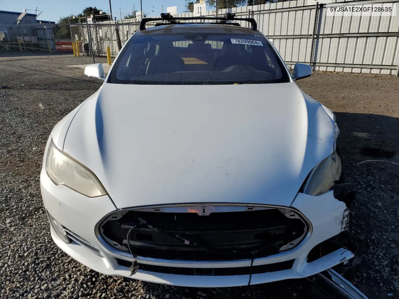 2016 Tesla Model S VIN: 5YJSA1E2XGF128635 Lot: 78209004