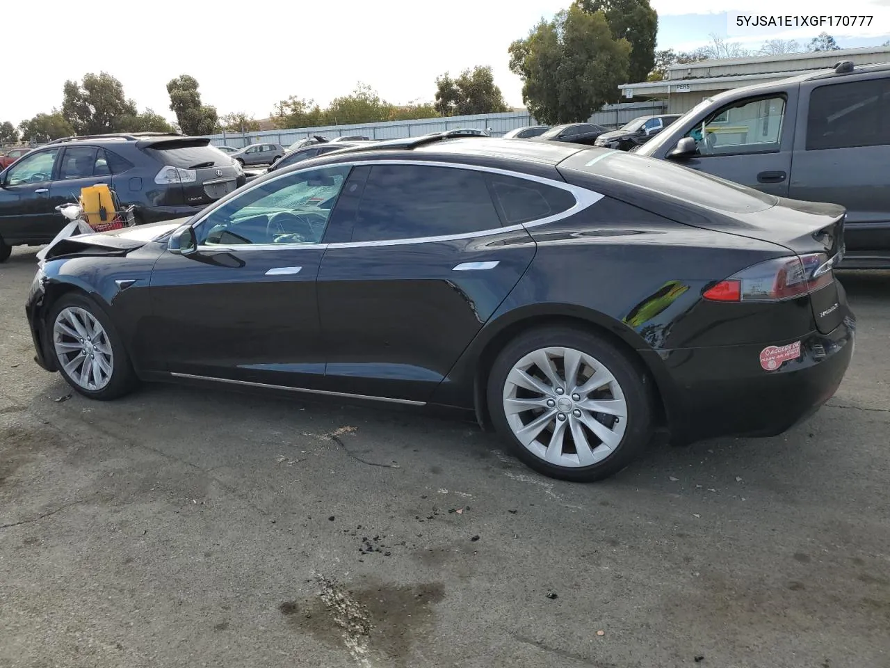 2016 Tesla Model S VIN: 5YJSA1E1XGF170777 Lot: 78289024