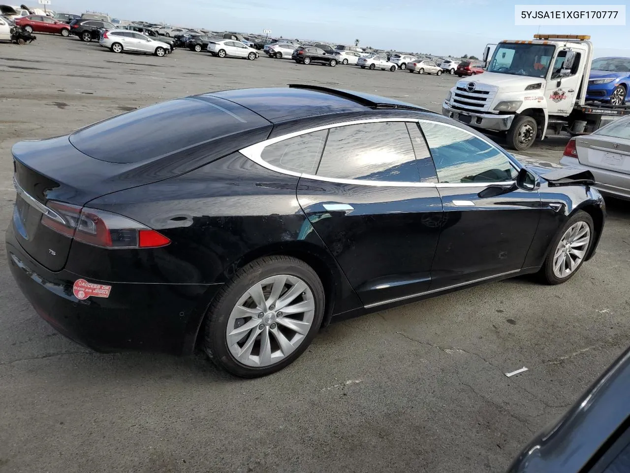 2016 Tesla Model S VIN: 5YJSA1E1XGF170777 Lot: 78289024