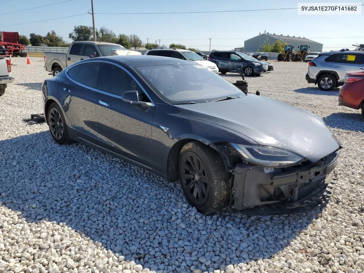 2016 Tesla Model S VIN: 5YJSA1E27GF141682 Lot: 78788254