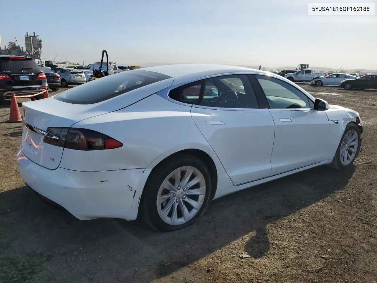 2016 Tesla Model S VIN: 5YJSA1E16GF162188 Lot: 79479544