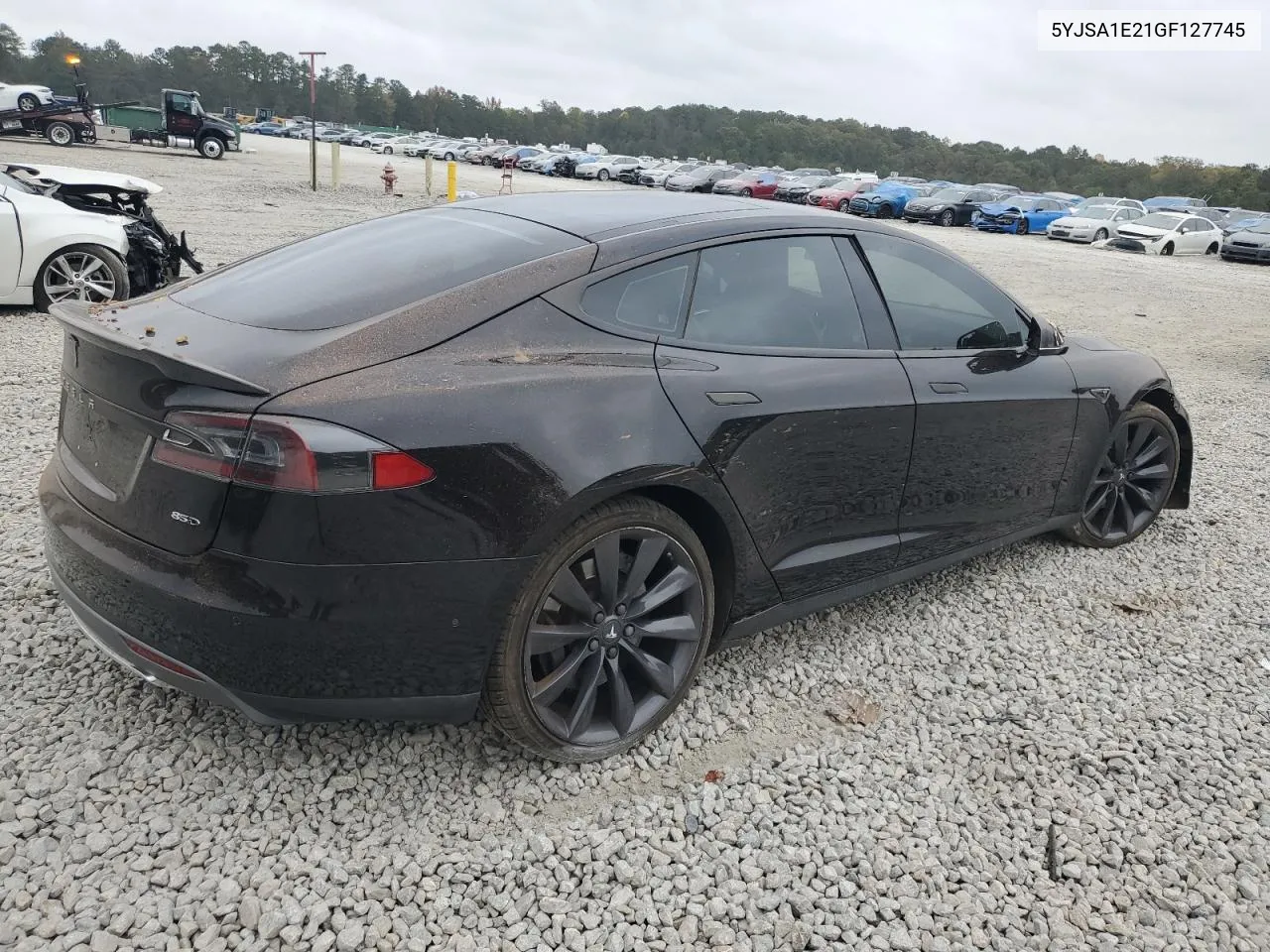 2016 Tesla Model S VIN: 5YJSA1E21GF127745 Lot: 79560704