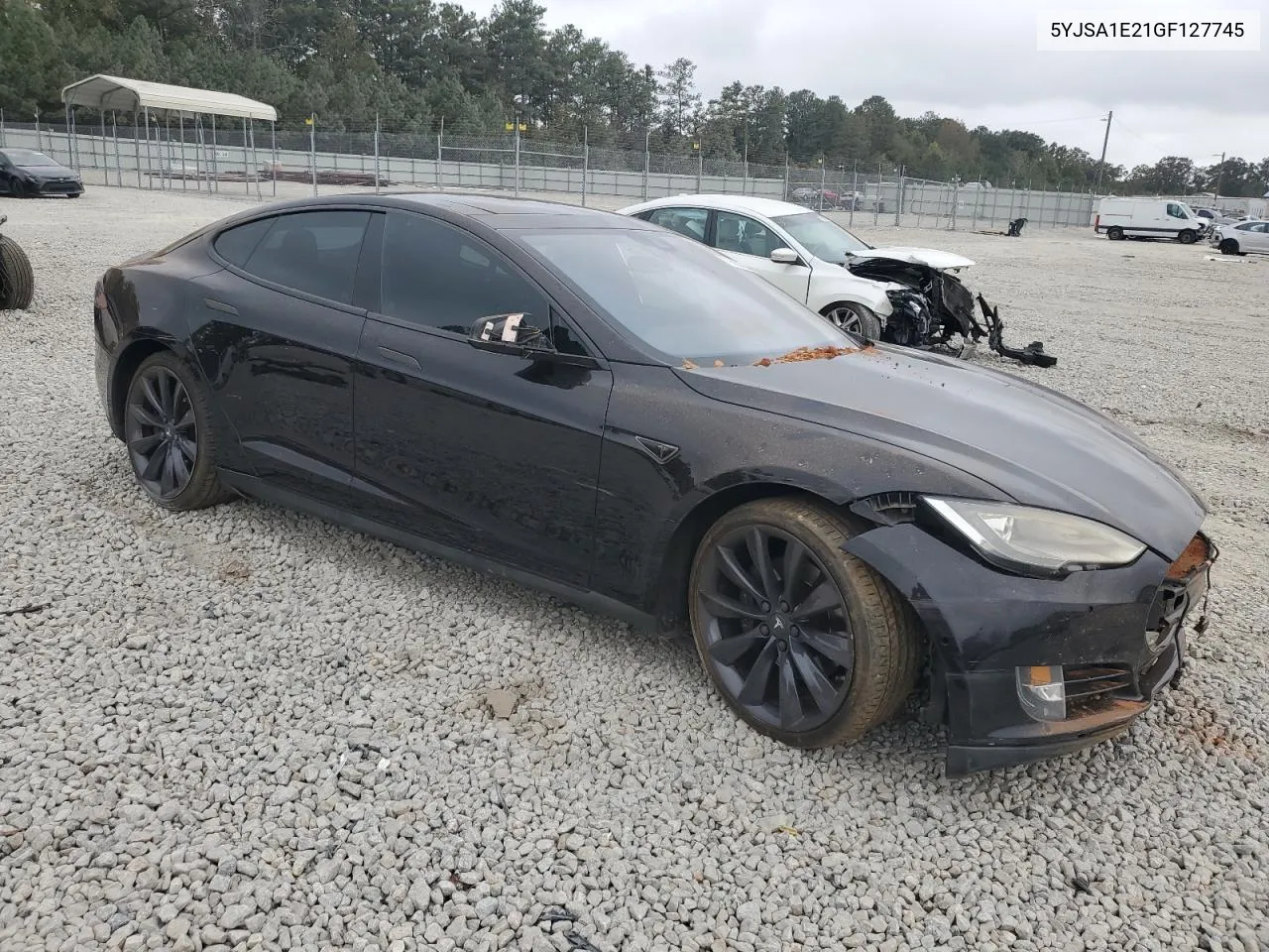 2016 Tesla Model S VIN: 5YJSA1E21GF127745 Lot: 79560704