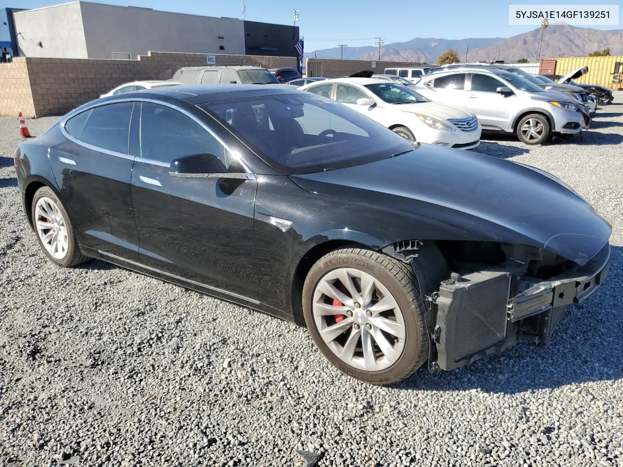 2016 Tesla Model S VIN: 5YJSA1E14GF139251 Lot: 79613624