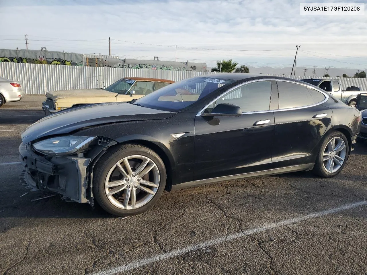 2016 Tesla Model S VIN: 5YJSA1E17GF120208 Lot: 79661204