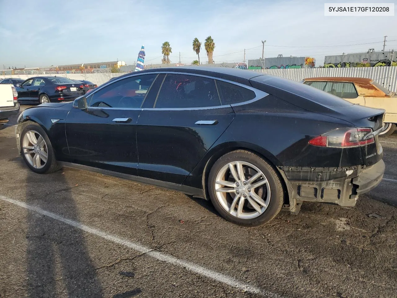 2016 Tesla Model S VIN: 5YJSA1E17GF120208 Lot: 79661204