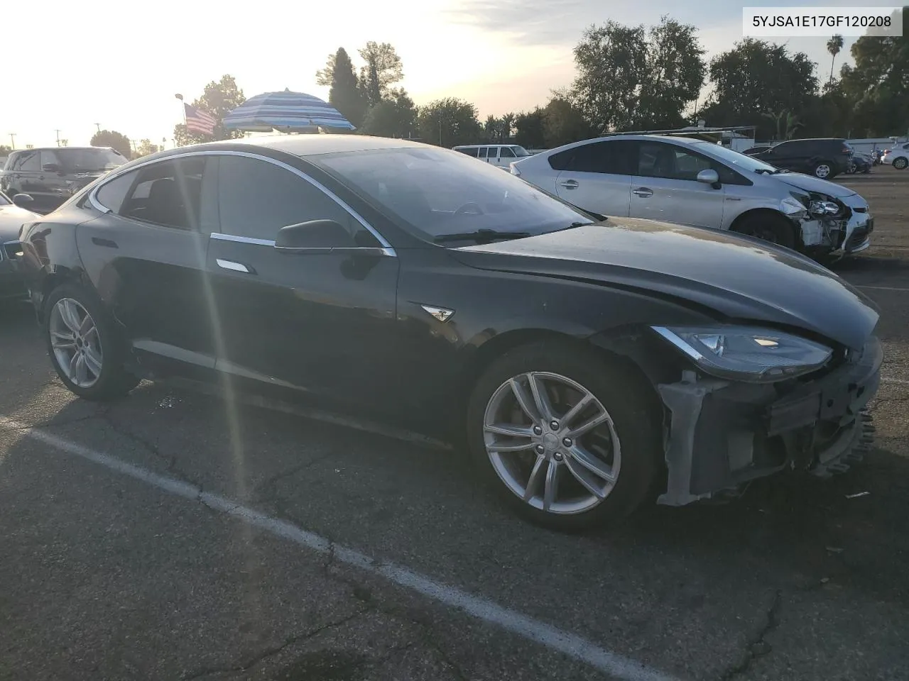 2016 Tesla Model S VIN: 5YJSA1E17GF120208 Lot: 79661204