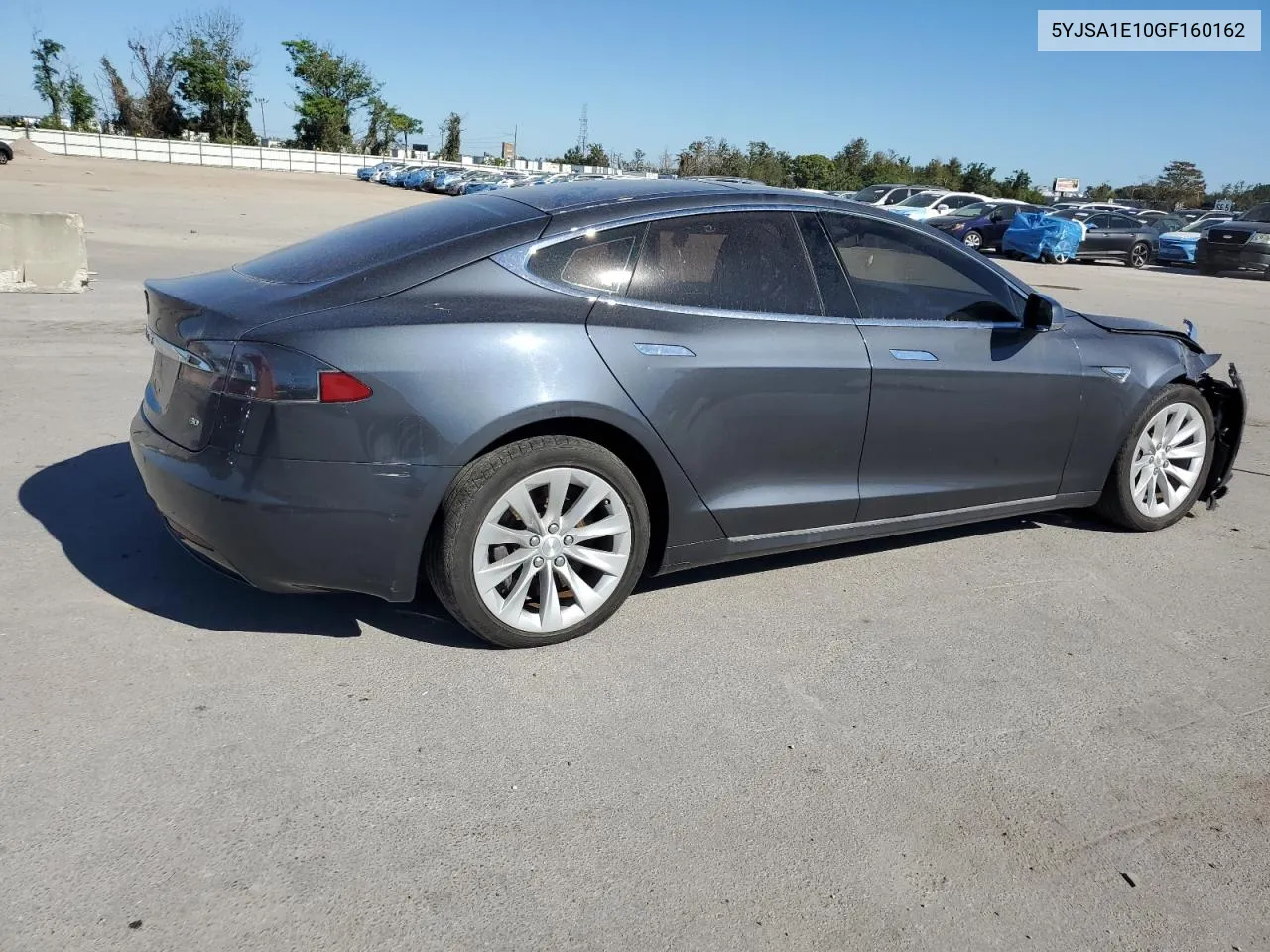 2016 Tesla Model S VIN: 5YJSA1E10GF160162 Lot: 80923074