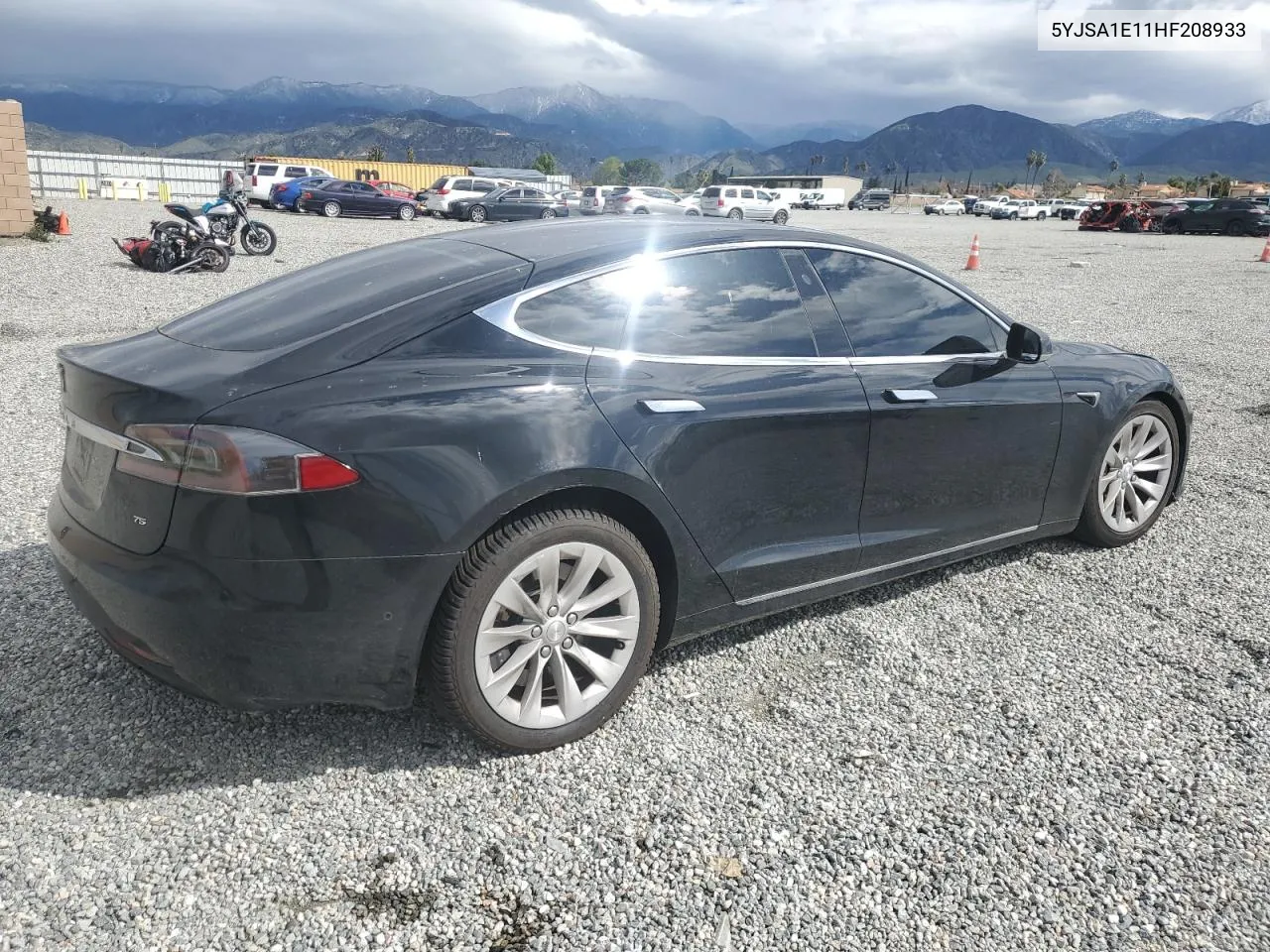 2017 Tesla Model S VIN: 5YJSA1E11HF208933 Lot: 46977264