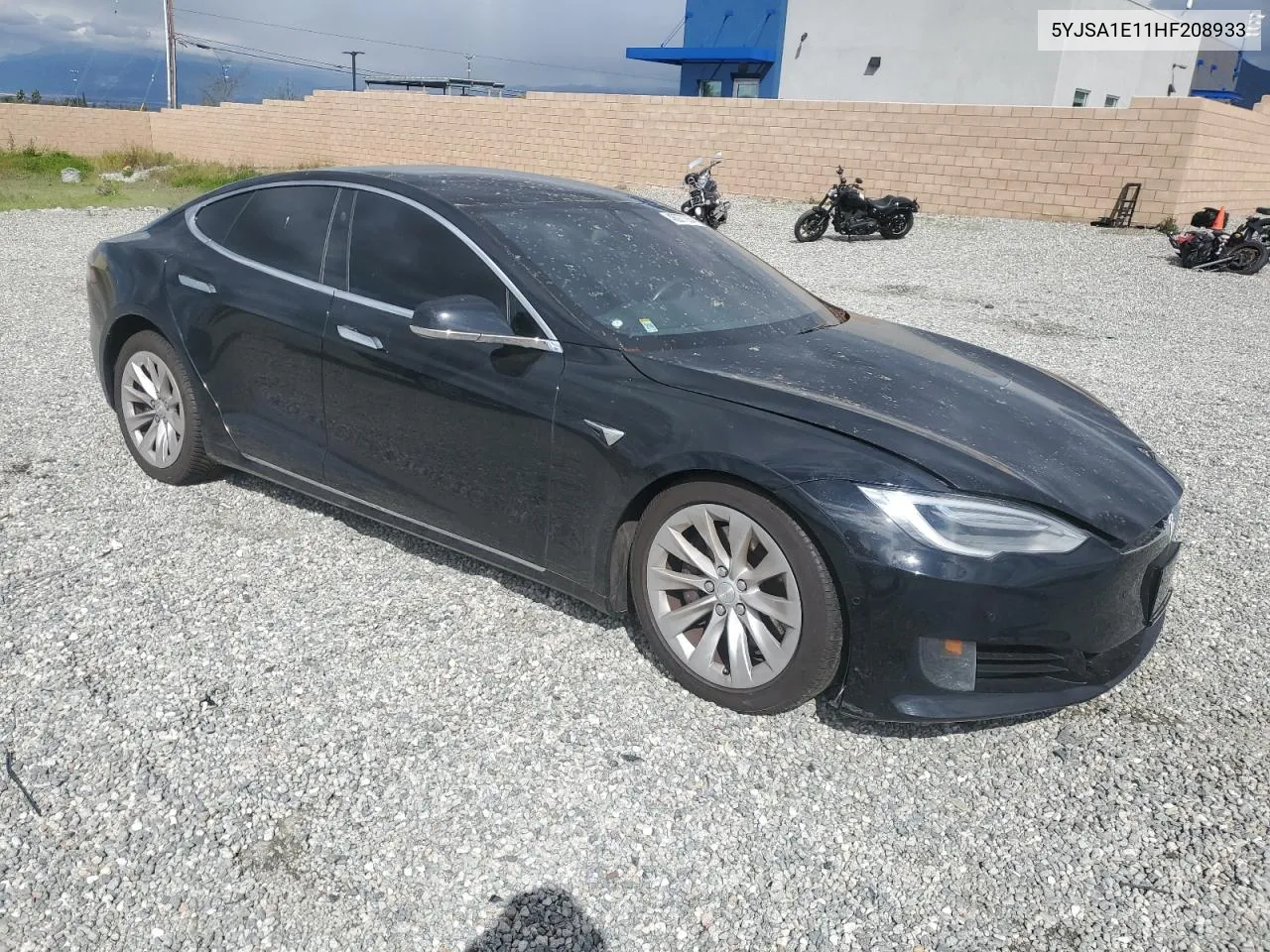 2017 Tesla Model S VIN: 5YJSA1E11HF208933 Lot: 46977264