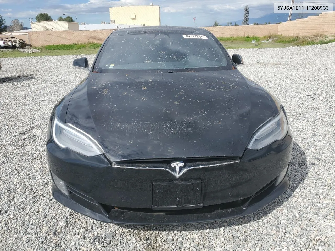 2017 Tesla Model S VIN: 5YJSA1E11HF208933 Lot: 46977264