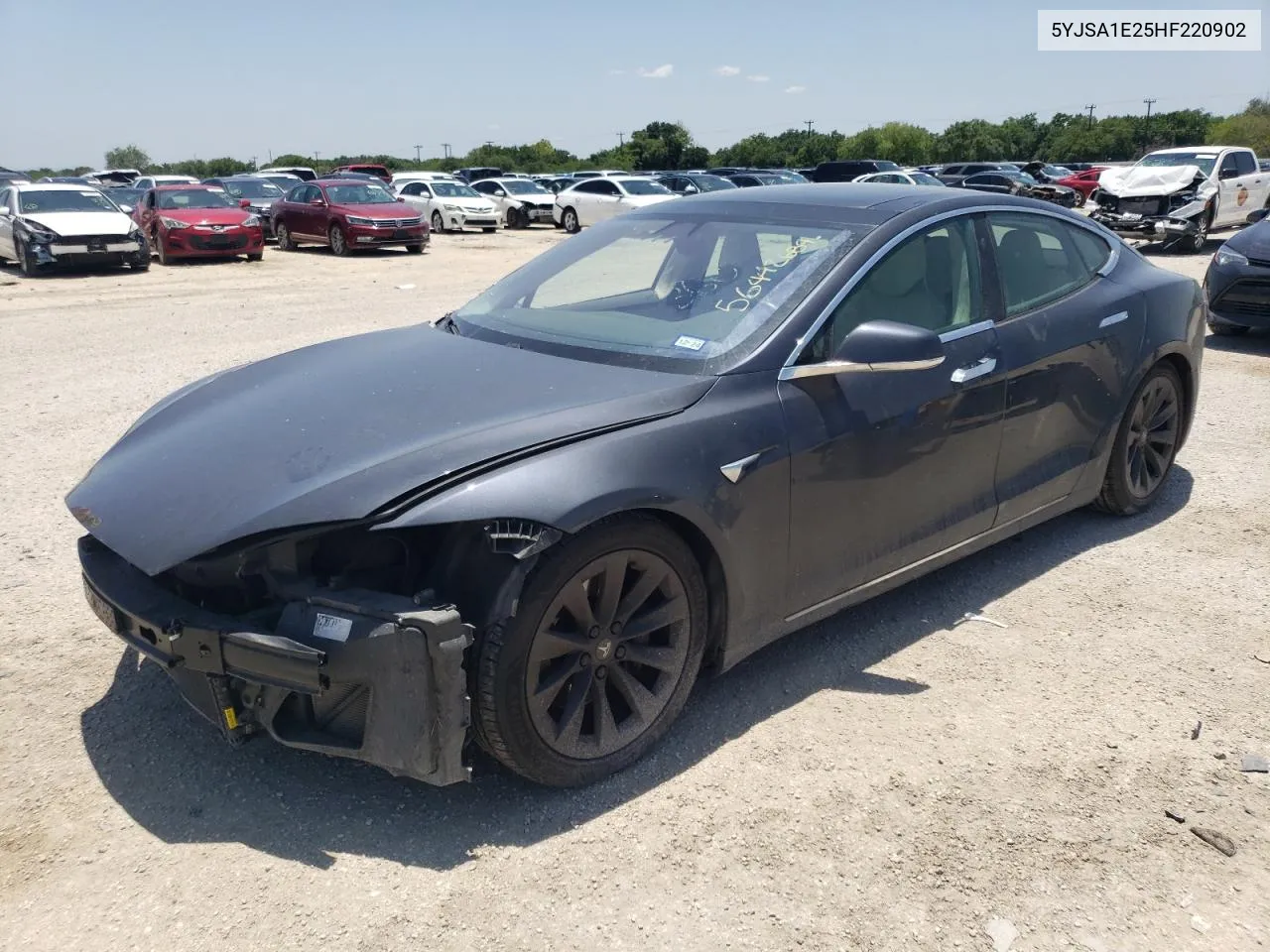 2017 Tesla Model S VIN: 5YJSA1E25HF220902 Lot: 56442684