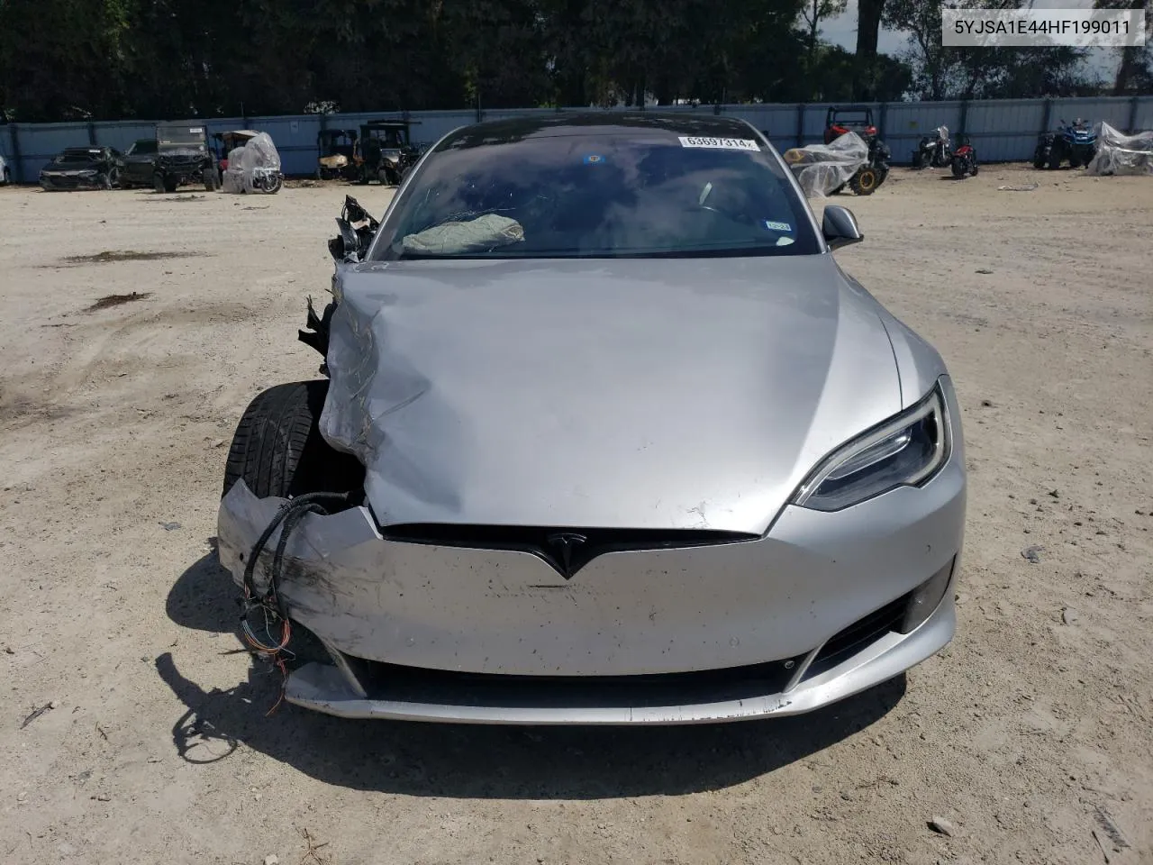 2017 Tesla Model S VIN: 5YJSA1E44HF199011 Lot: 63697314