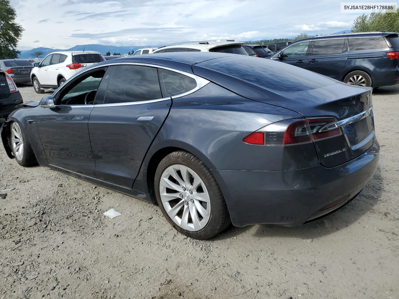 2017 Tesla Model S VIN: 5YJSA1E28HF178886 Lot: 64645694