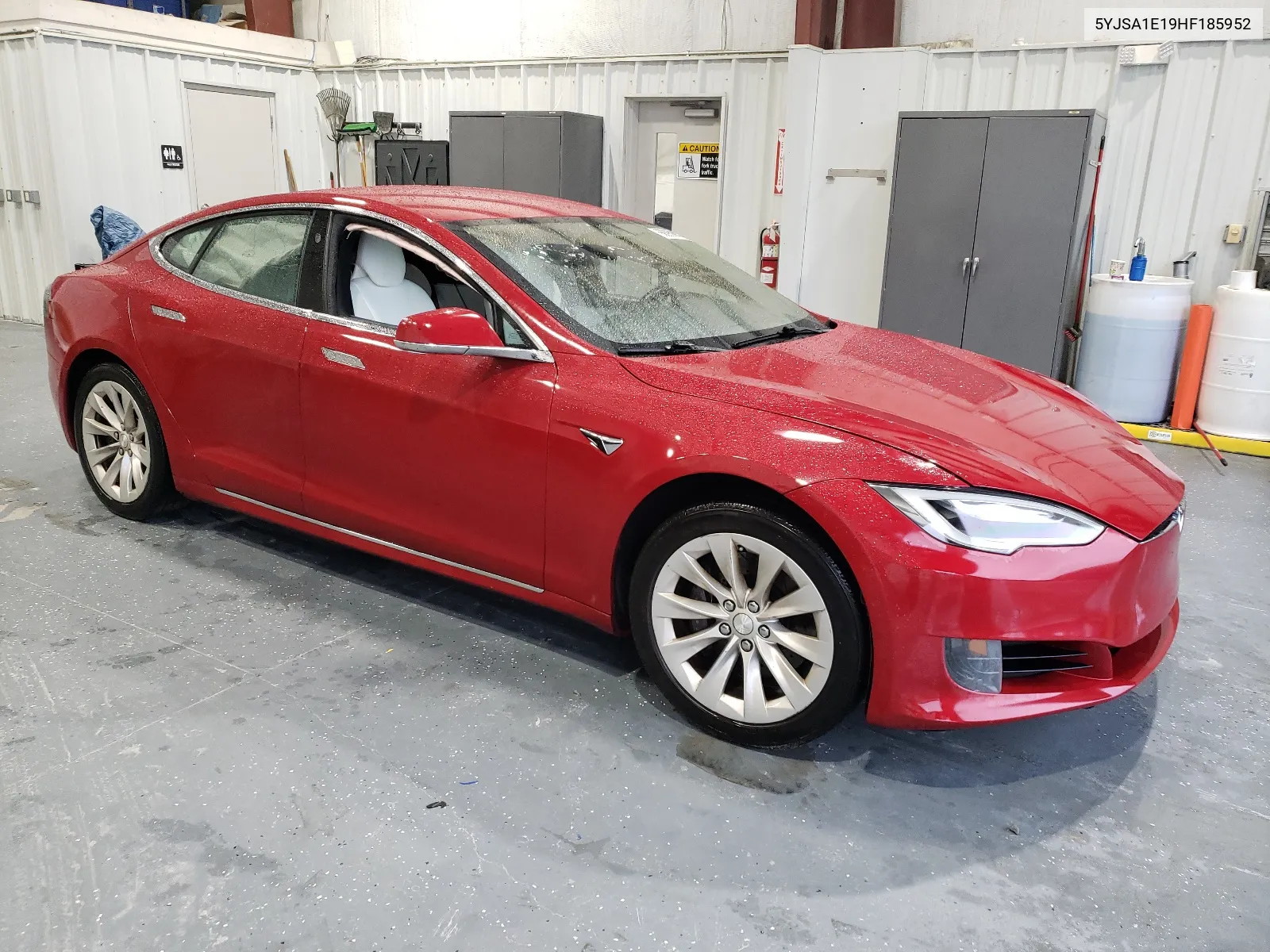 2017 Tesla Model S VIN: 5YJSA1E19HF185952 Lot: 66595004