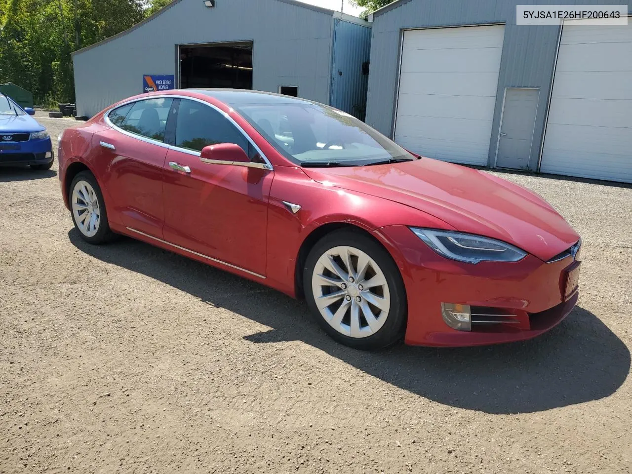 2017 Tesla Model S VIN: 5YJSA1E26HF200643 Lot: 68484114