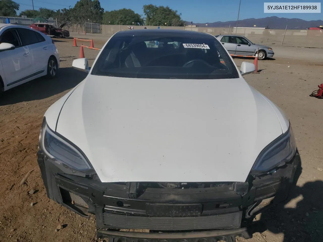 2017 Tesla Model S VIN: 5YJSA1E12HF189938 Lot: 68539054