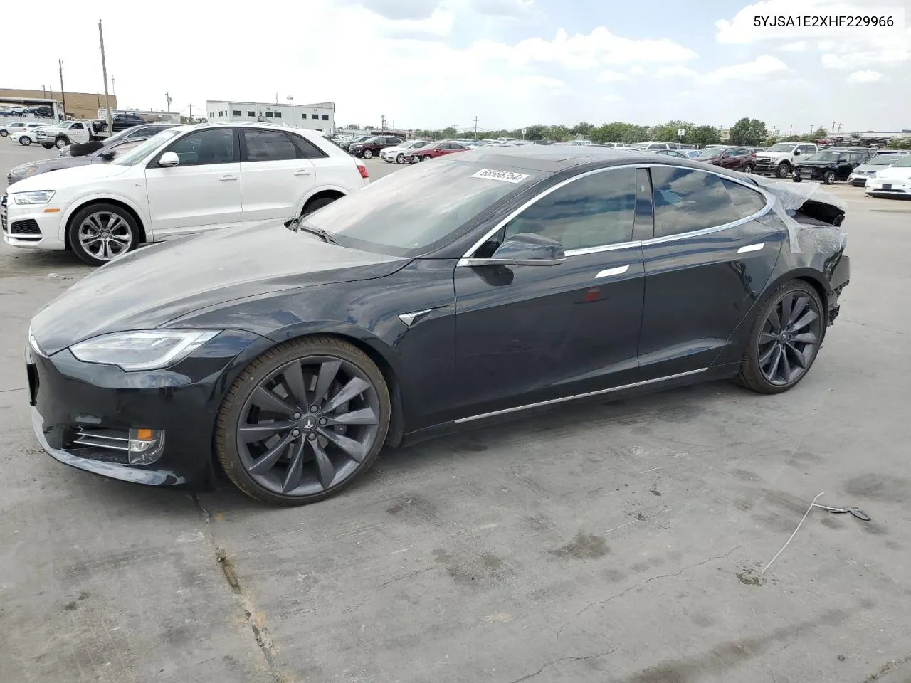 2017 Tesla Model S VIN: 5YJSA1E2XHF229966 Lot: 68566754