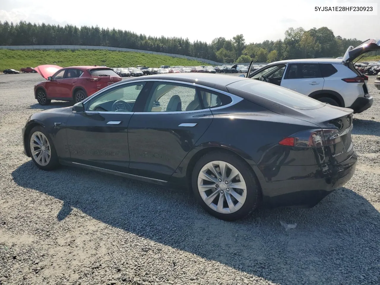 2017 Tesla Model S VIN: 5YJSA1E28HF230923 Lot: 69229124