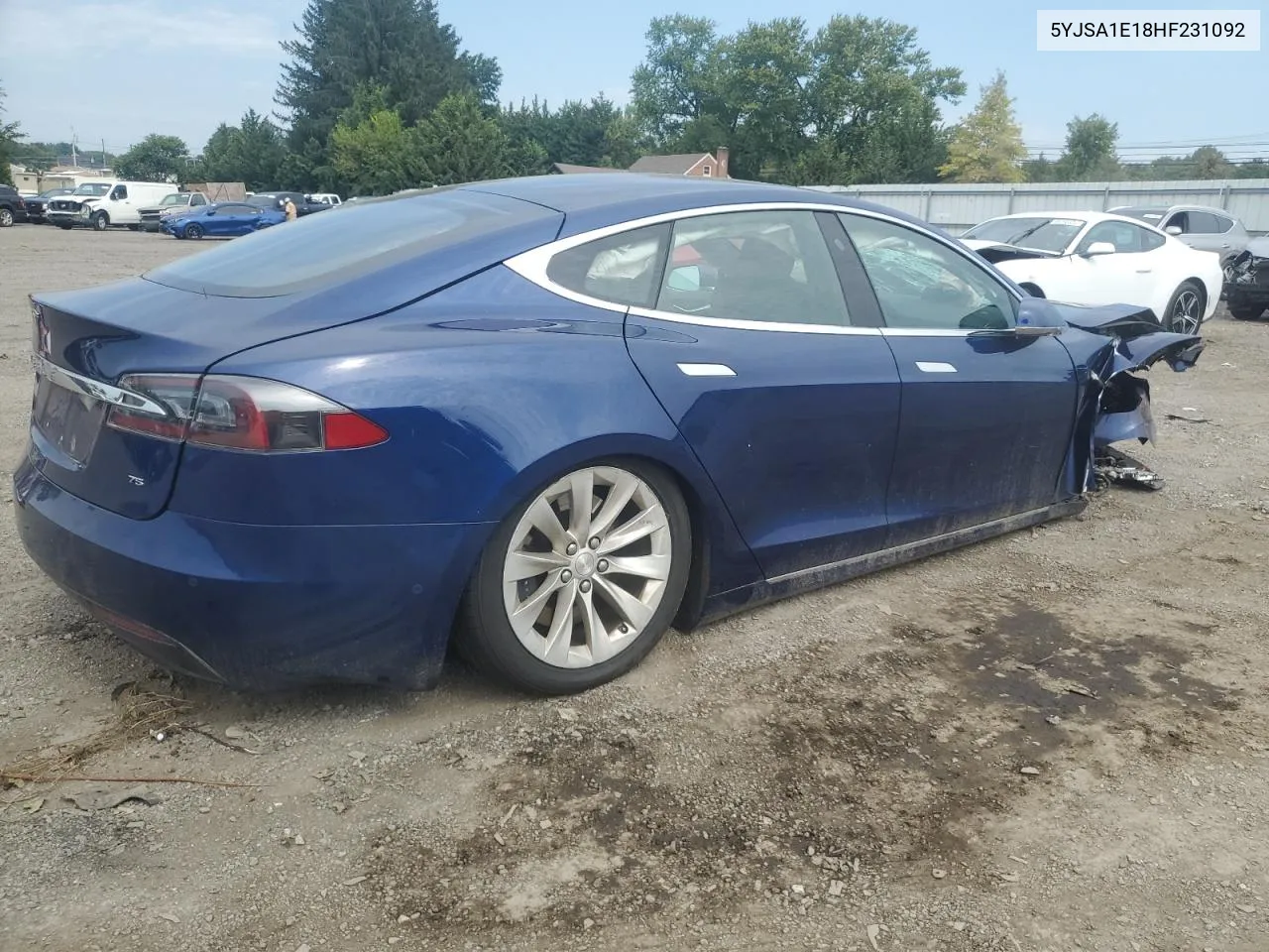 2017 Tesla Model S VIN: 5YJSA1E18HF231092 Lot: 69464044