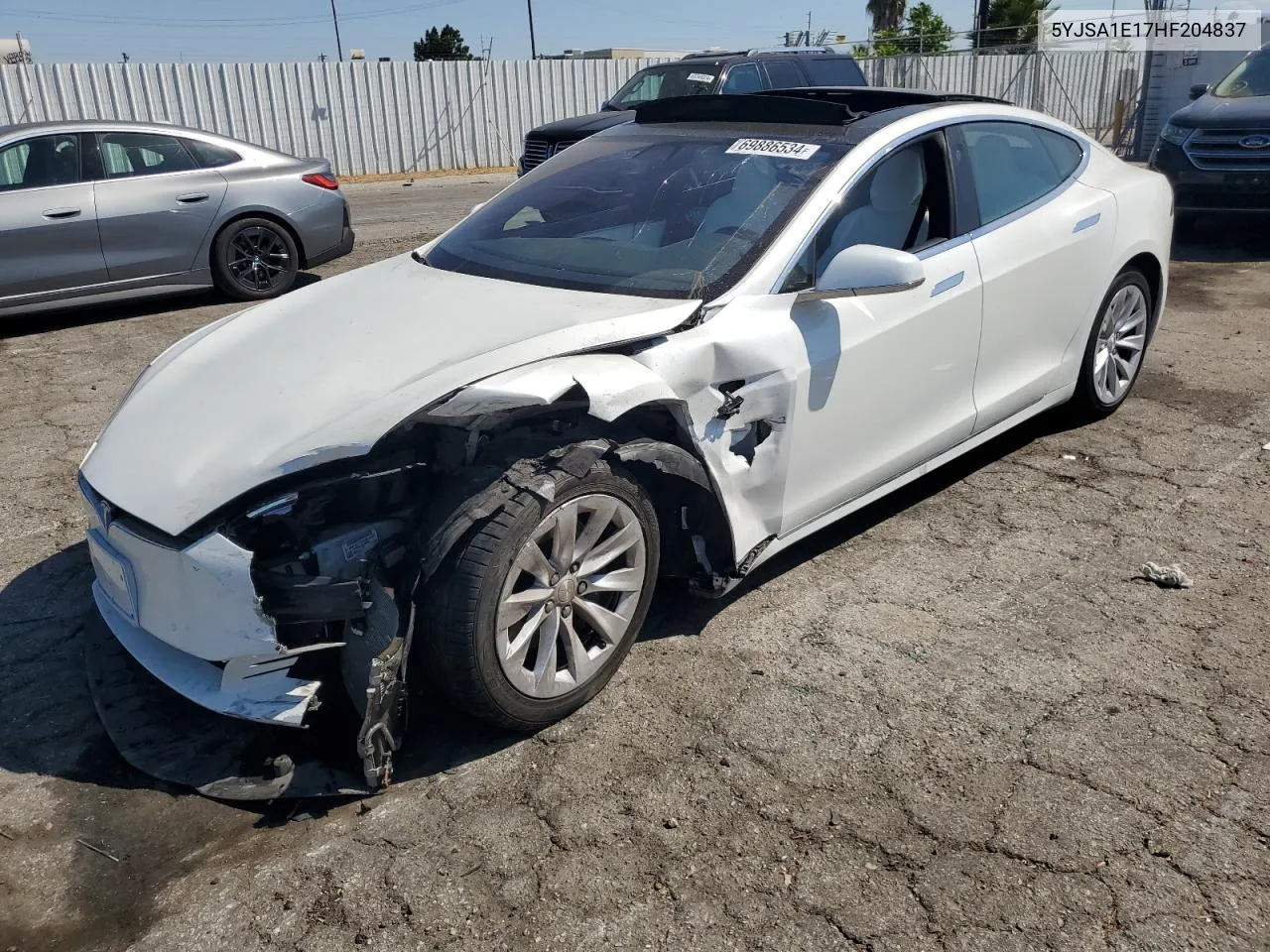 5YJSA1E17HF204837 2017 Tesla Model S