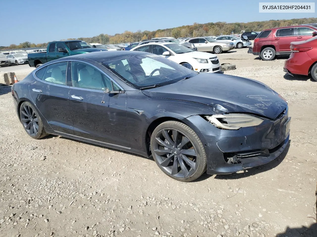 2017 Tesla Model S VIN: 5YJSA1E20HF204431 Lot: 69949364