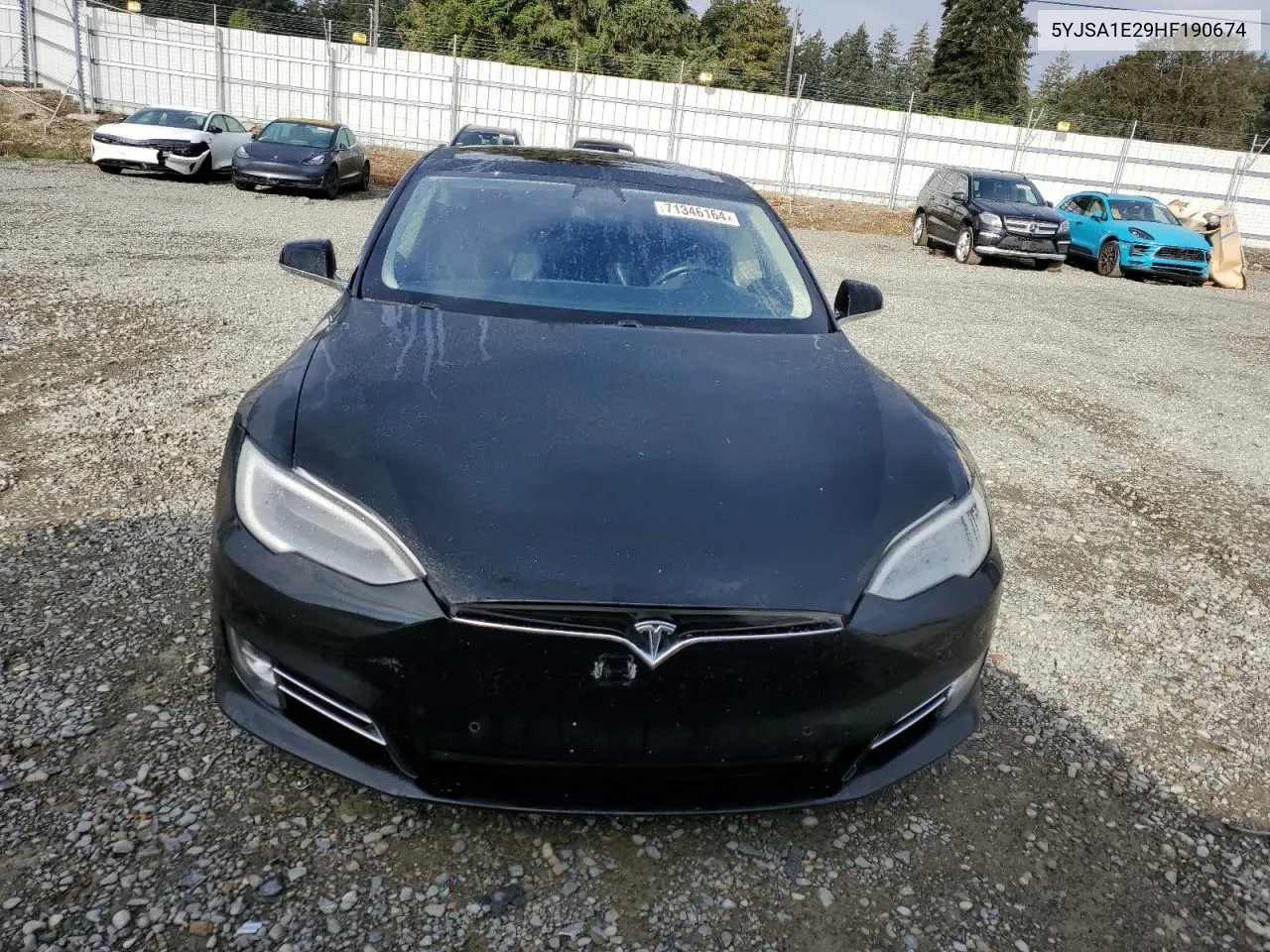 2017 Tesla Model S VIN: 5YJSA1E29HF190674 Lot: 71346164