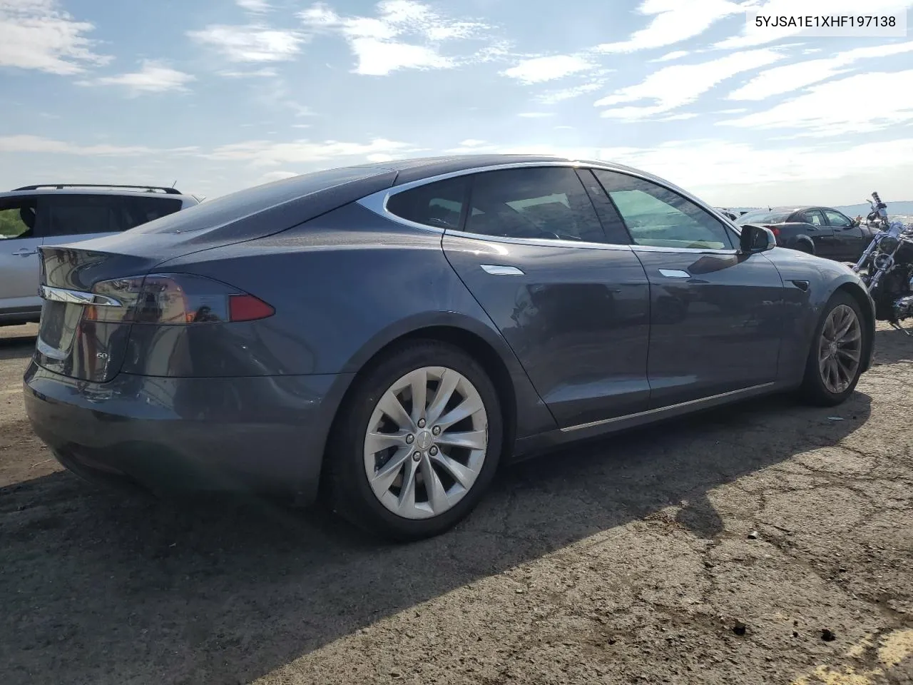 2017 Tesla Model S VIN: 5YJSA1E1XHF197138 Lot: 72023744