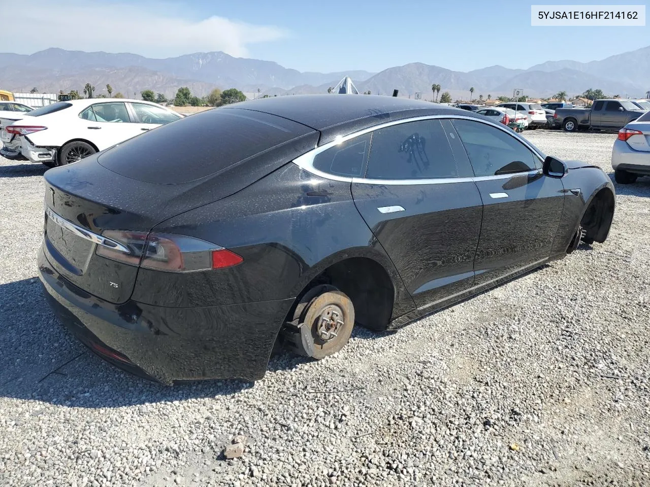 2017 Tesla Model S VIN: 5YJSA1E16HF214162 Lot: 73332514