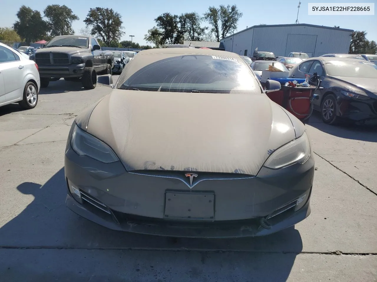 2017 Tesla Model S VIN: 5YJSA1E22HF228665 Lot: 73396314