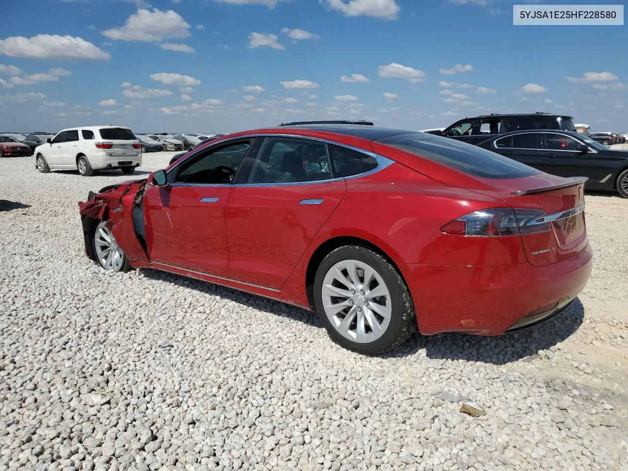 2017 Tesla Model S VIN: 5YJSA1E25HF228580 Lot: 74126044