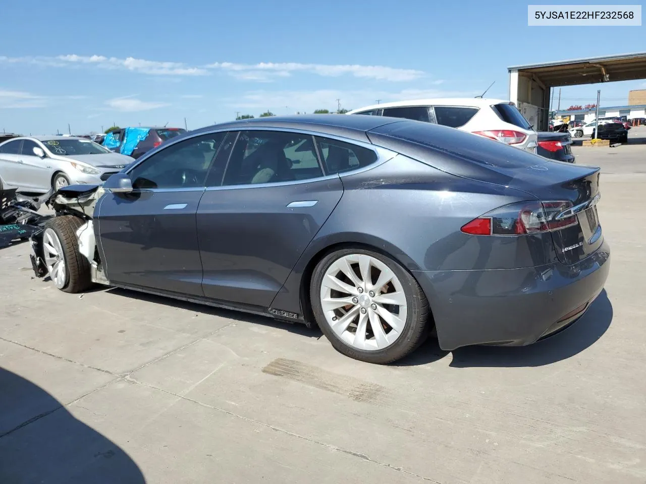 2017 Tesla Model S VIN: 5YJSA1E22HF232568 Lot: 74232244