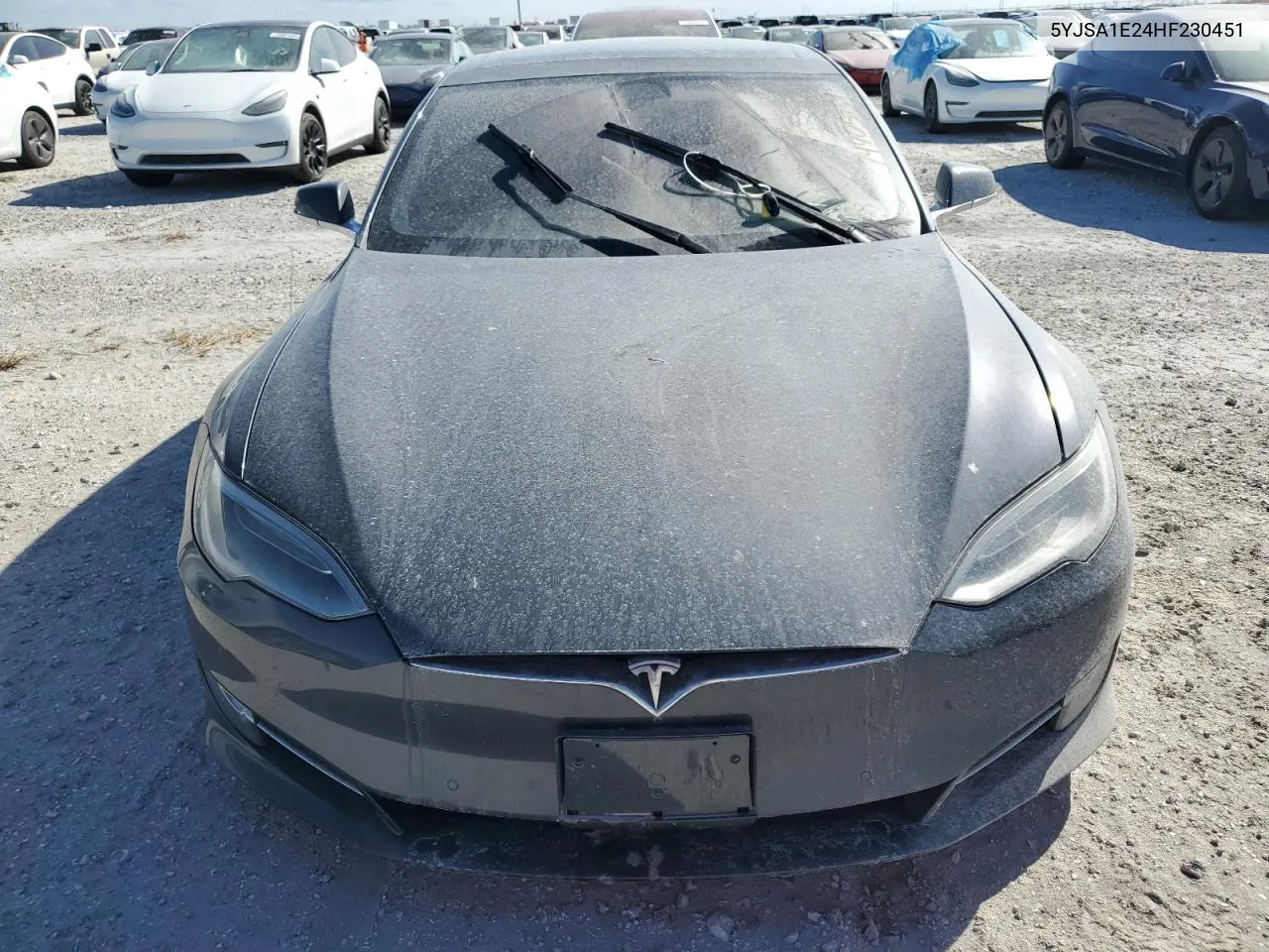 2017 Tesla Model S VIN: 5YJSA1E24HF230451 Lot: 74905734