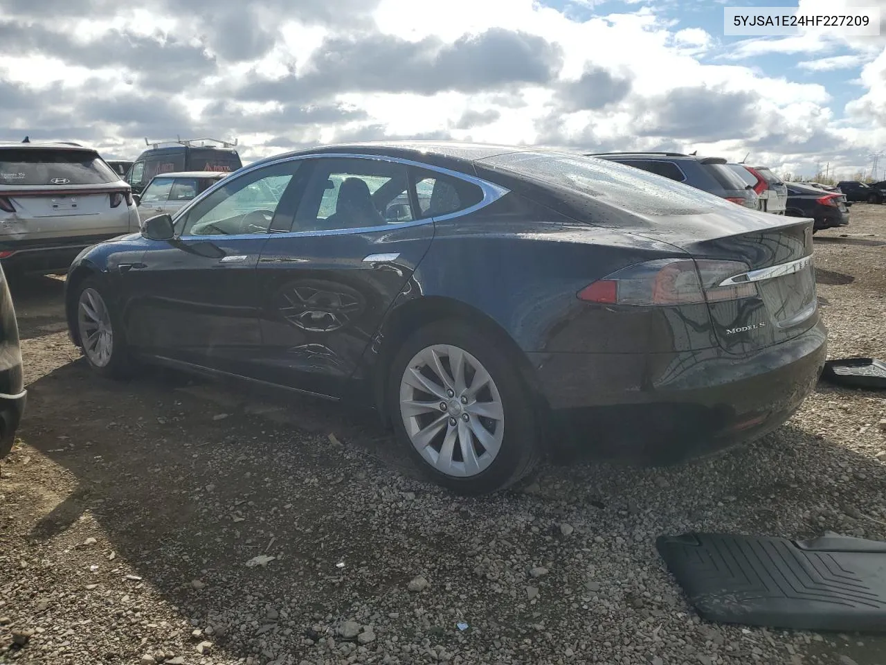 2017 Tesla Model S VIN: 5YJSA1E24HF227209 Lot: 75166324