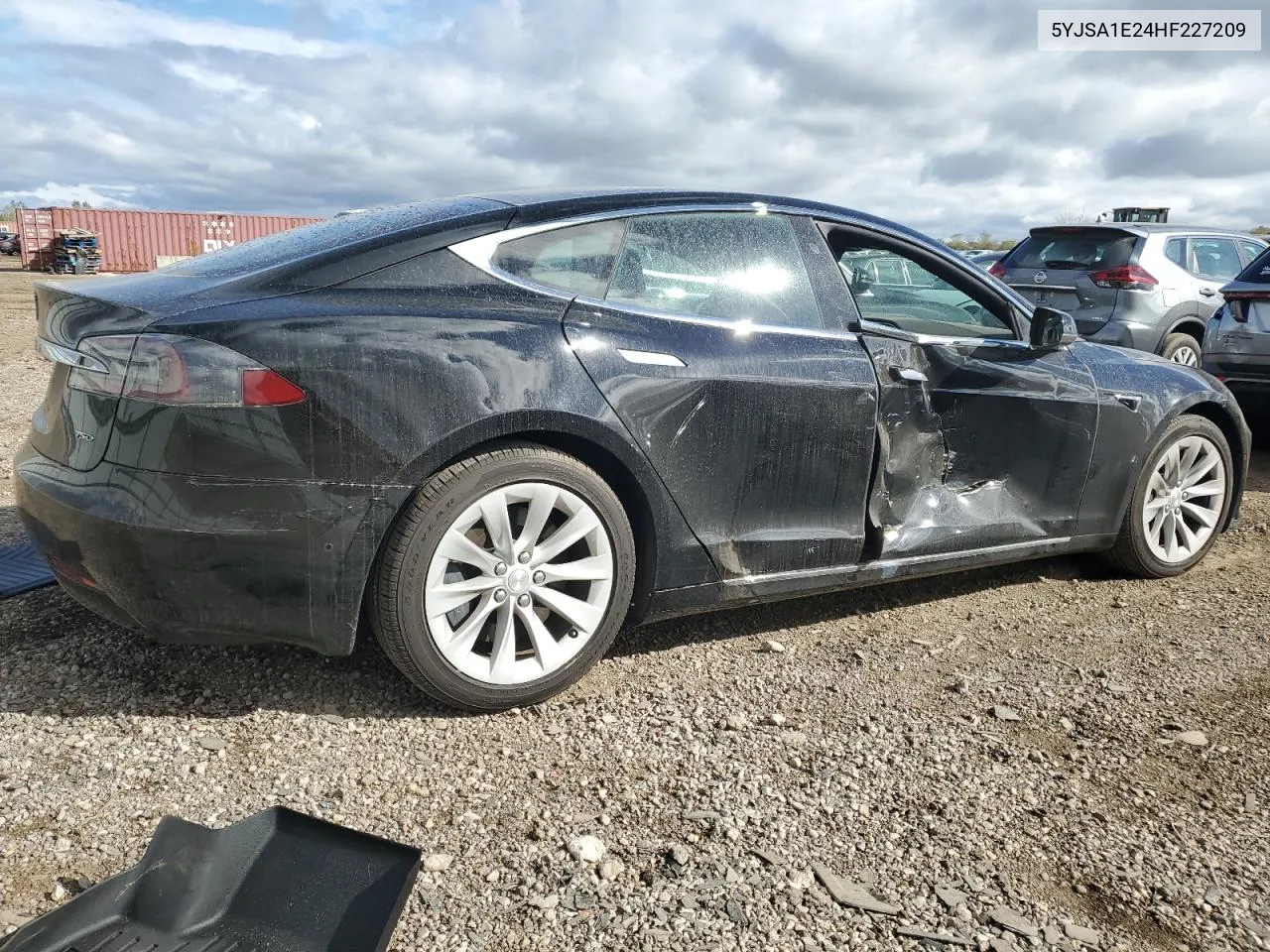 2017 Tesla Model S VIN: 5YJSA1E24HF227209 Lot: 75166324