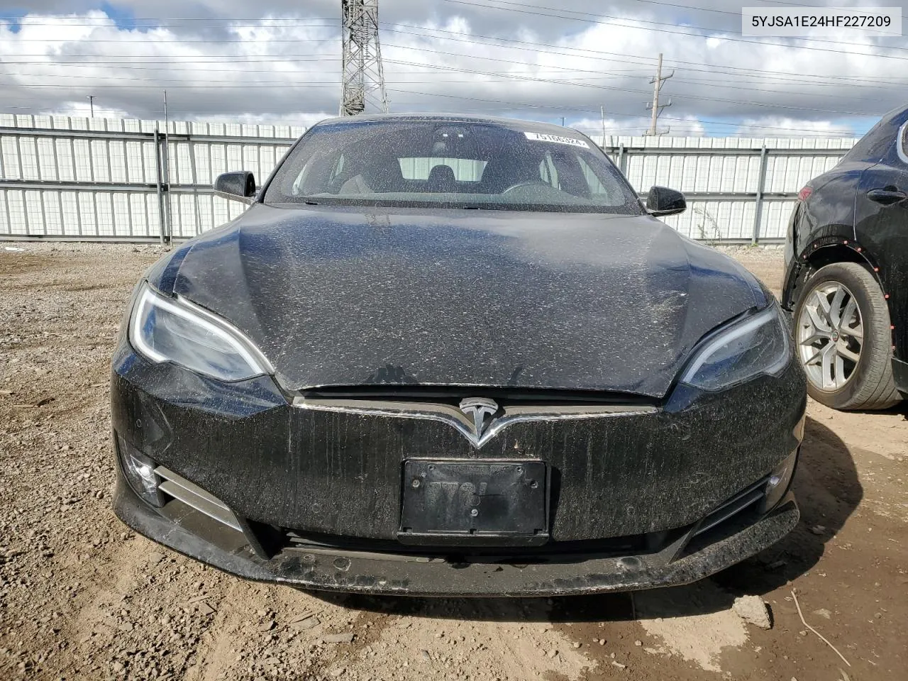 2017 Tesla Model S VIN: 5YJSA1E24HF227209 Lot: 75166324