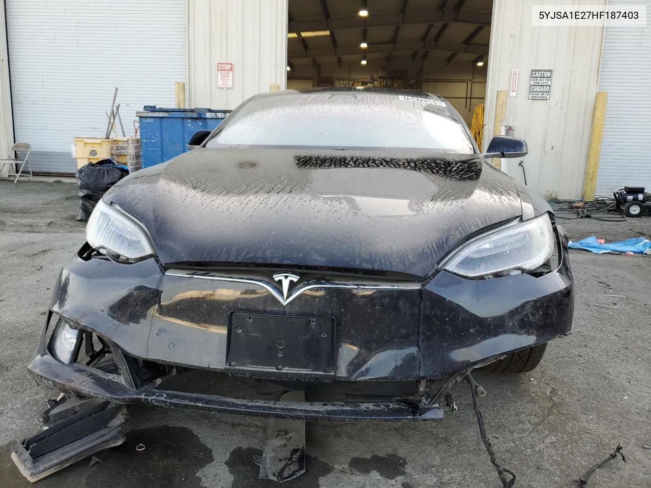 2017 Tesla Model S VIN: 5YJSA1E27HF187403 Lot: 75472684