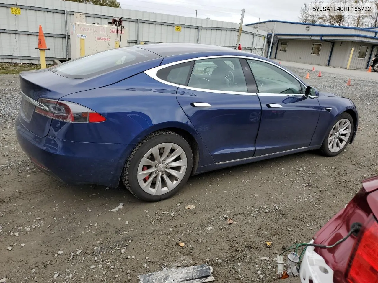 2017 Tesla Model S VIN: 5YJSA1E40HF185722 Lot: 76135924