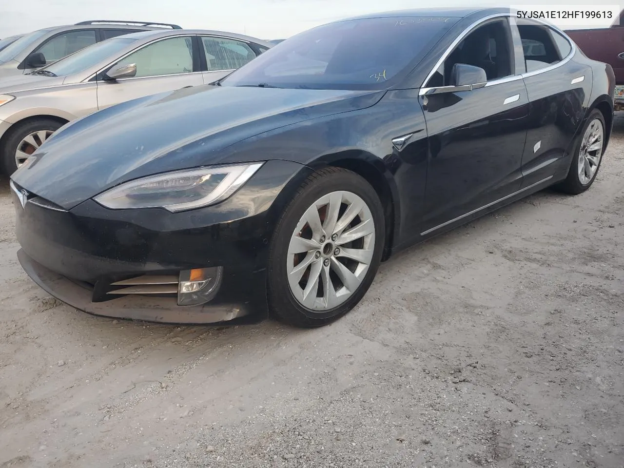 2017 Tesla Model S VIN: 5YJSA1E12HF199613 Lot: 76535634