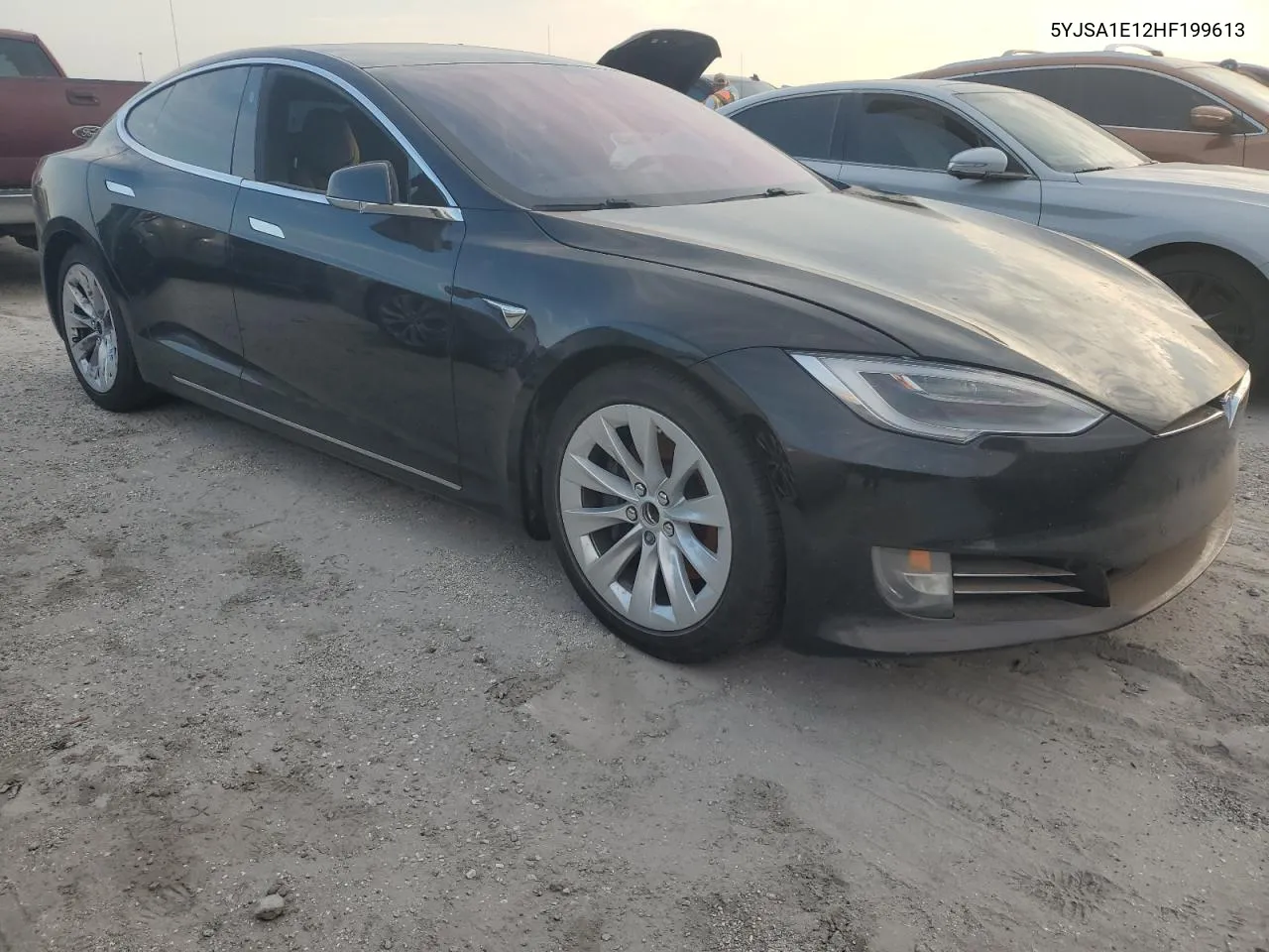 2017 Tesla Model S VIN: 5YJSA1E12HF199613 Lot: 76535634